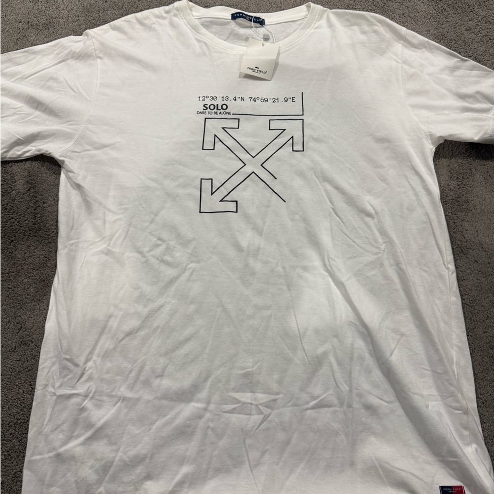 White Graphic T-Shirt